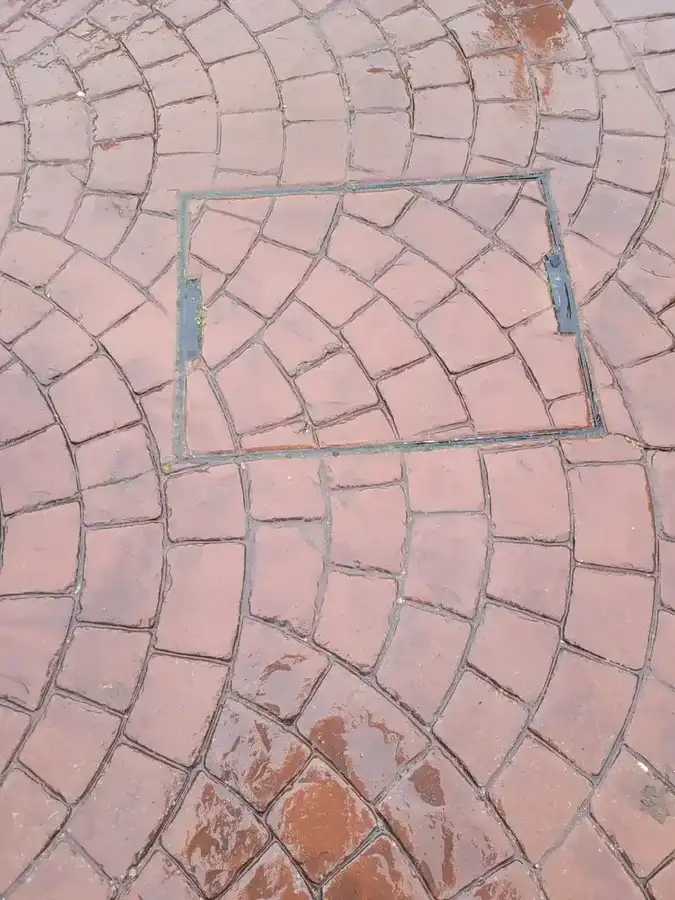 Imprinted concrete installation in Benfleet
