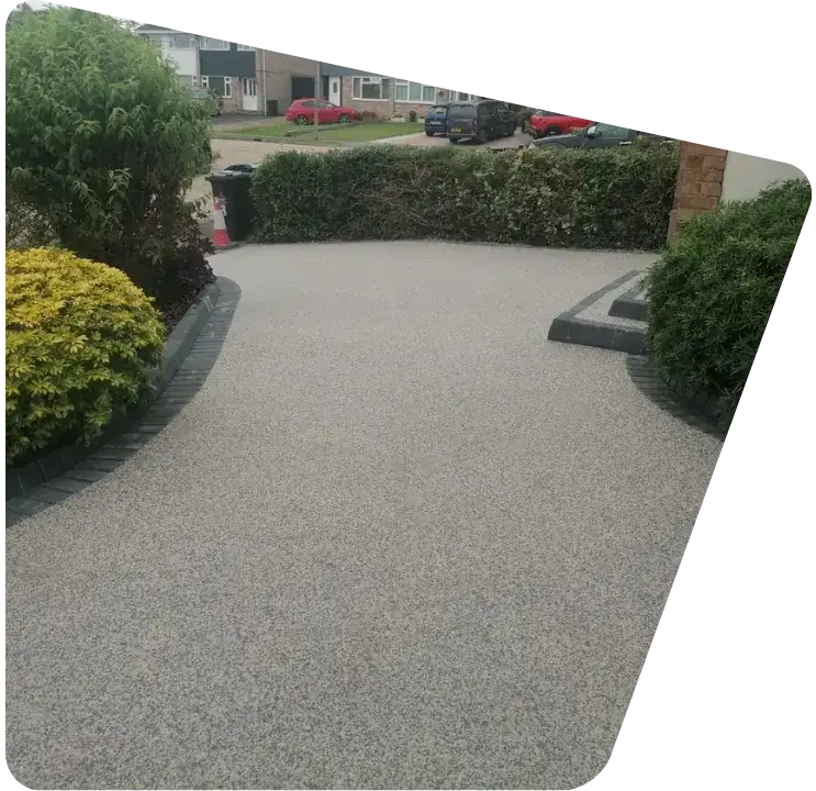 Resin driveway installation in Chelmsford