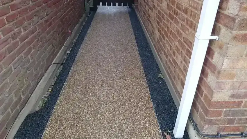 Resin driveway installation in Canvey Island