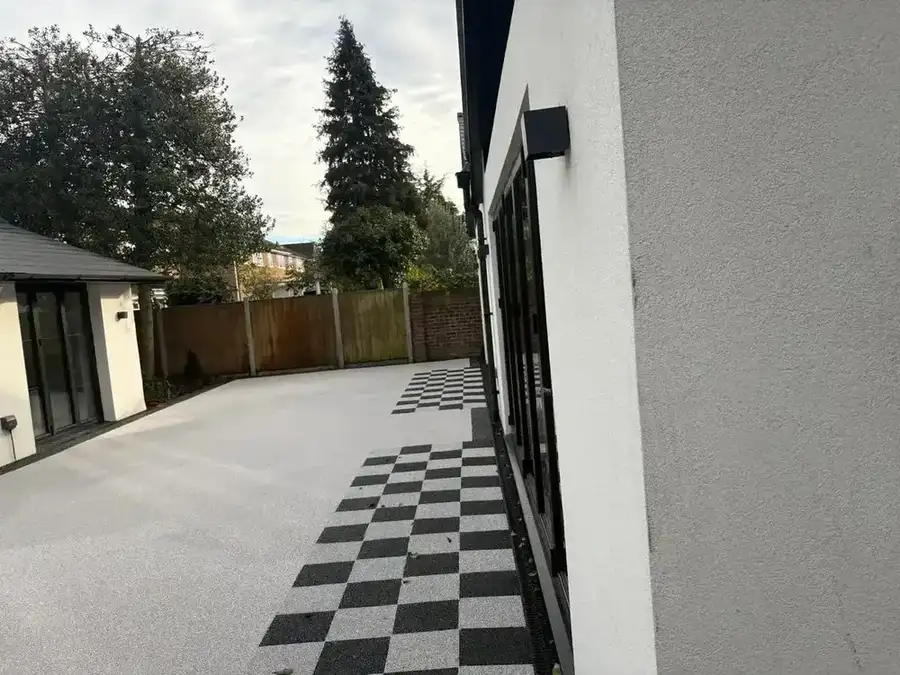 Resin driveway installation in Braintree