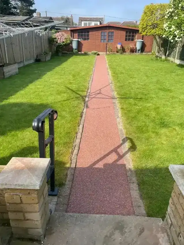 Resin driveway installation in Harlow