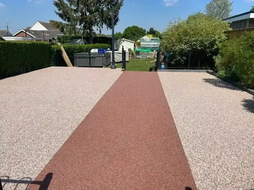 Resin driveway installation in Grays